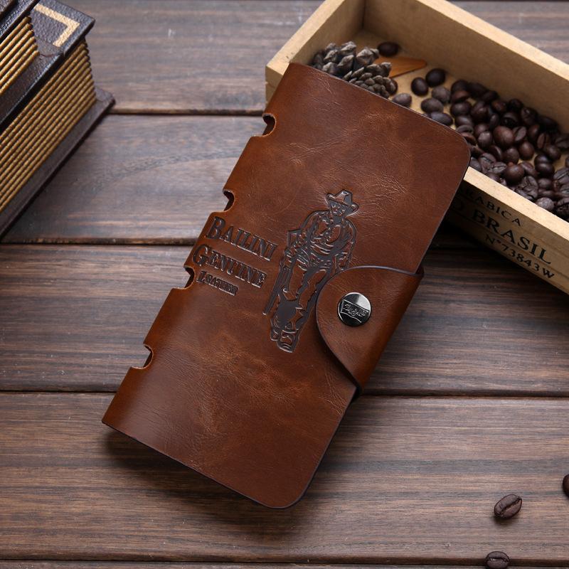 Wallets 2021 Classic Vintage Man Hasp Cowboy Bailini Brand Long Leather Wallet Clutch With Coin Purse Pocket Bags, Beige
Wallets 2021 Classic Vintage Man Hasp Cowboy Bailini Brand Long Leather Wallet Clutch With Coin Purse Pocket Bags, Beige