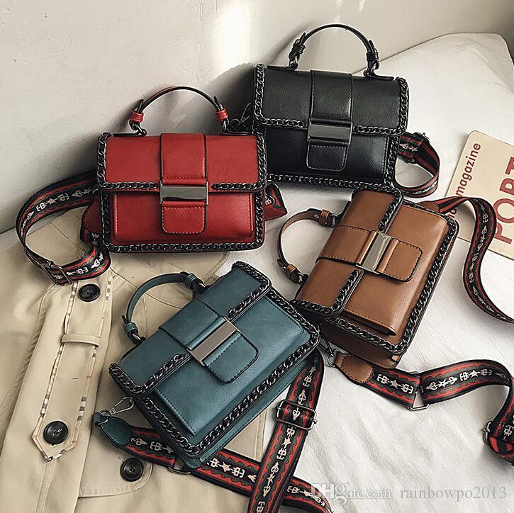outlet women bag street trend chain decoration womens shoulder handbags comfortable wide shoulders strap fashion handbag vintage rivet bags
outlet women bag street trend chain decoration womens shoulder handbags comfortable wide shoulders strap fashion handbag vintage rivet bags