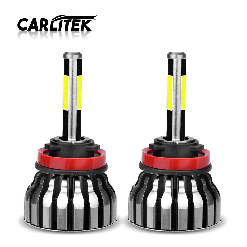 Car Headlights CARLitek Led Light 3D H1 H4 H7 H11 Headlight 6000k 12000lm 90w Automotive Front Headlamp Fog Bulb Head Lights 4 Side
Car Headlights CARLitek Led Light 3D H1 H4 H7 H11 Headlight 6000k 12000lm 90w Automotive Front Headlamp Fog Bulb Head Lights 4 Side