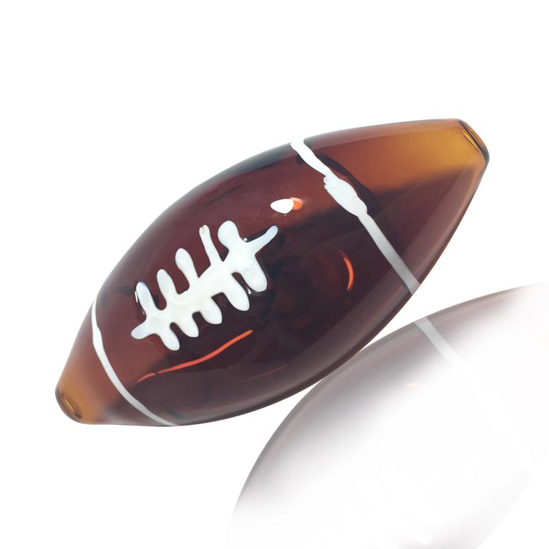 Latest Football Shape Pyrex Thick Glass Smoking Tube Handpipe Portable Handmade Dry Herb Tobacco Oil Rigs Filter Bong Hand Novelty Art Pipes DHL Free
Latest Football Shape Pyrex Thick Glass Smoking Tube Handpipe Portable Handmade Dry Herb Tobacco Oil Rigs Filter Bong Hand Novelty Art Pipes DHL Free