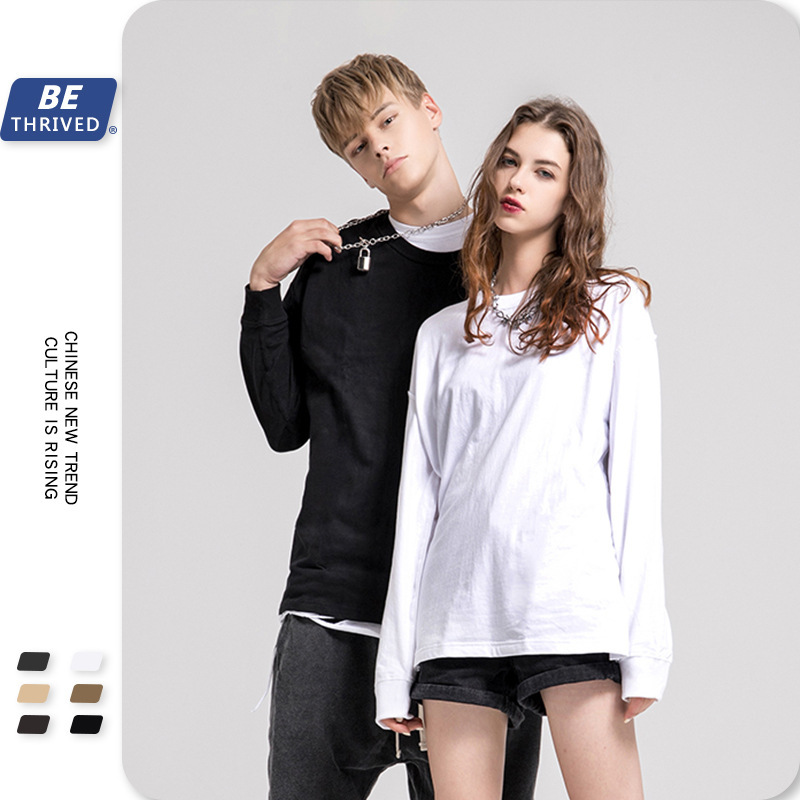 be menswear | 2021 autumn winter oversize high street fashion brand reverse wear worn off shoulder loose long sve men's t-shirt, Black
be menswear | 2021 autumn winter oversize high street fashion brand reverse wear worn off shoulder loose long sve men's t-shirt, Black