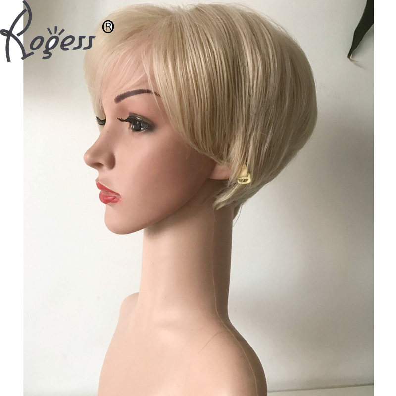Beautiful Short Straight High Temperature Hair wig for Fashion Ladys Daily Life Cosplay