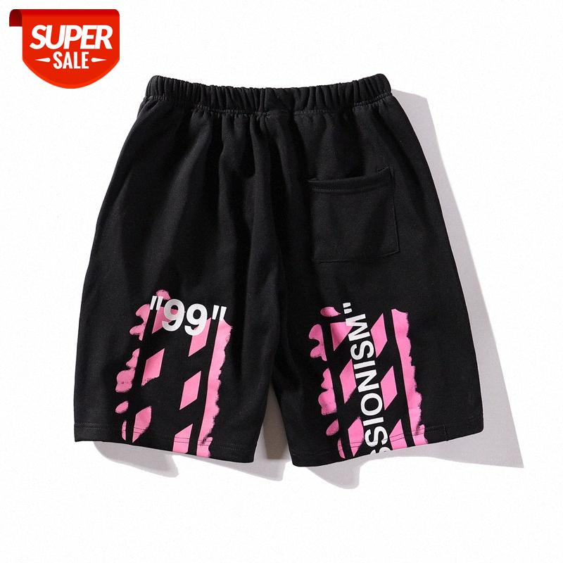 European and American tide brand white rainbow gradient arrow ow casual shorts off sports pants five-point men's #kp7d, White;black
European and American tide brand white rainbow gradient arrow ow casual shorts off sports pants five-point men's #kp7d, White;black