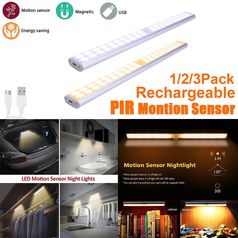 Rechargeable LED Wardrobe Corridor Basement Light USB PIR Motion Sensor Cabinet Night Closet Kitchen D30
Rechargeable LED Wardrobe Corridor Basement Light USB PIR Motion Sensor Cabinet Night Closet Kitchen D30