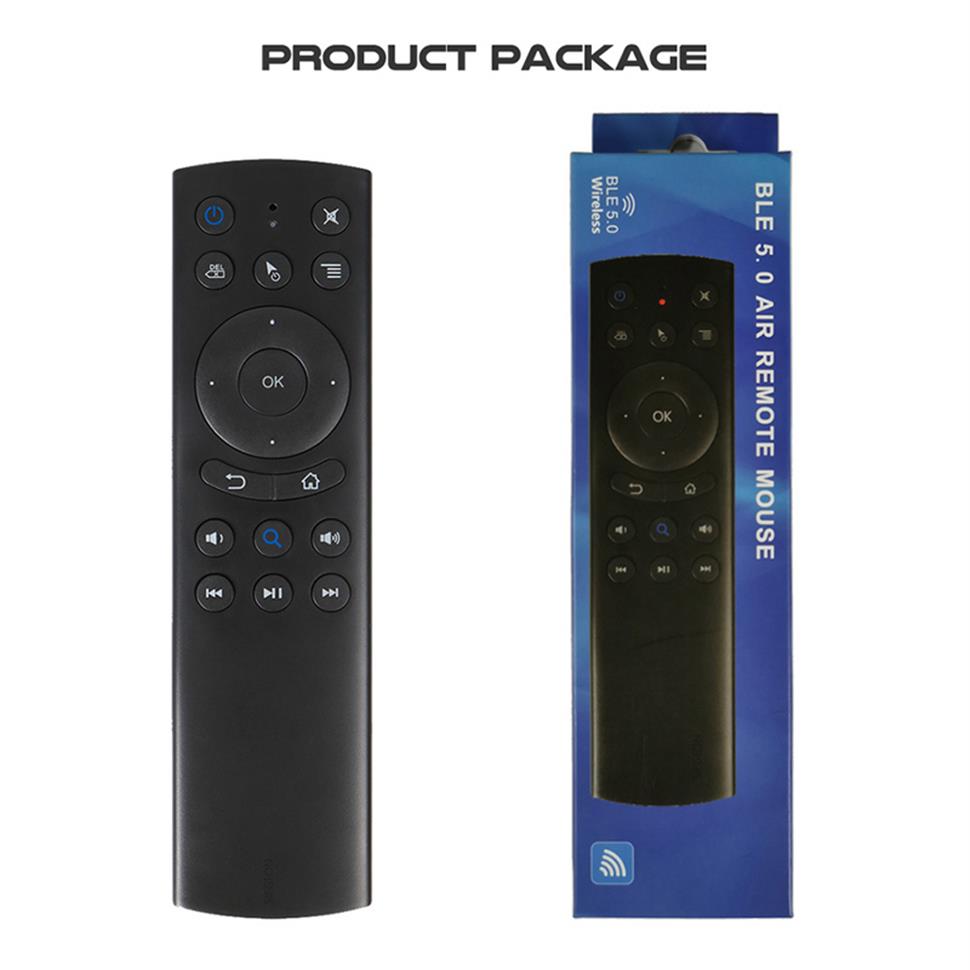 G20S Pro Voice Remote Control Backlit Smart Air Mouse Gyroscope IR Learning Google Assistant For X96 MAX Android TV BOX468F