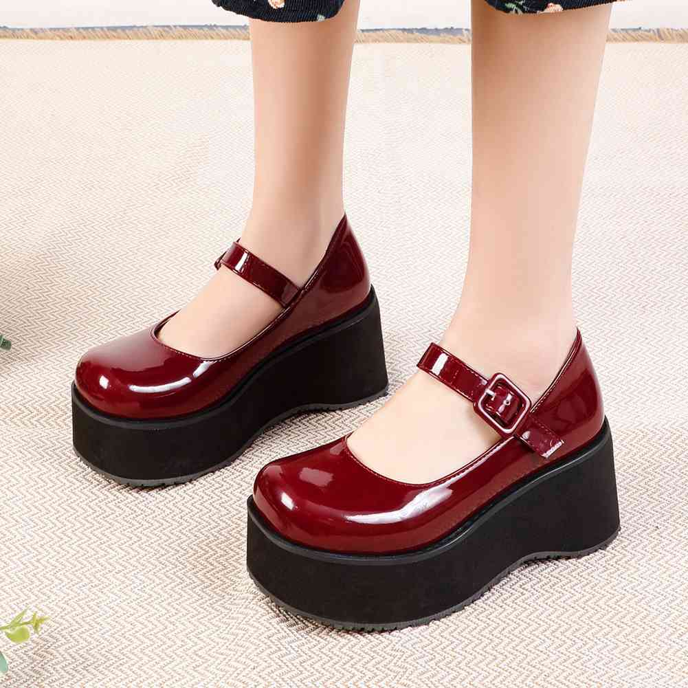 dress shoes doratásia sapatos femininos de plataforma e fivela, calçado feminino gótico, linha primavera pltz, Black
dress shoes doratásia sapatos femininos de plataforma e fivela, calçado feminino gótico, linha primavera pltz, Black