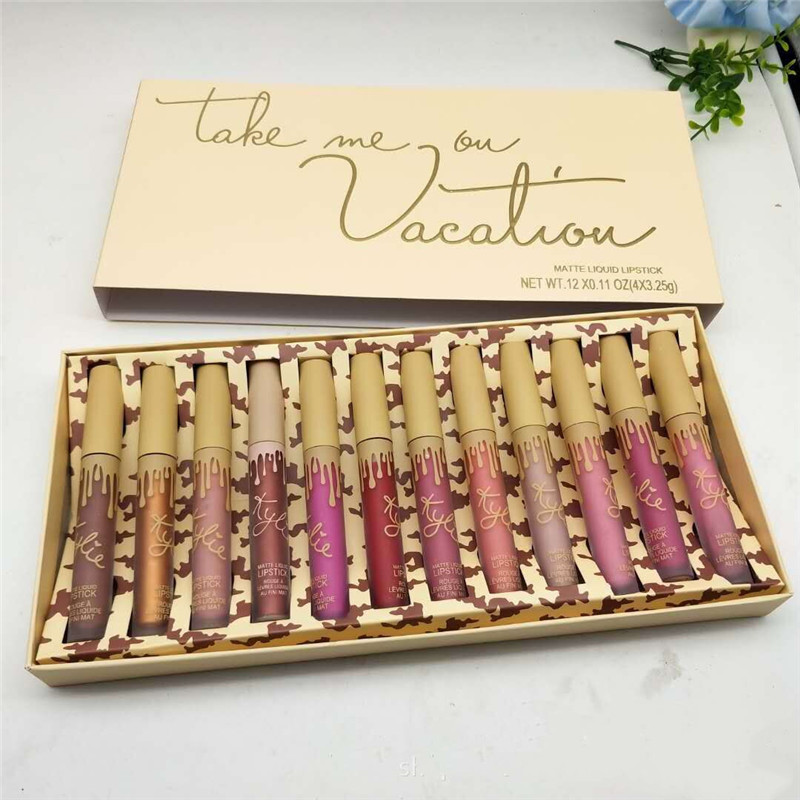 2021 kylie Beauty makeup Liquid Matte Lip gloss Long Lasting Waterproof Lipsticks cosmetic 16 Colors Set
2021 kylie Beauty makeup Liquid Matte Lip gloss Long Lasting Waterproof Lipsticks cosmetic 16 Colors Set