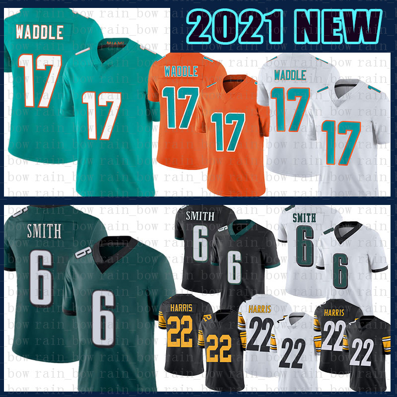 Miami Dolphin American football jersey 17 Jaylen Waddle Philadelphia Eagles 6 DeVonta Smith Pittsburgh Steelers New 22 Najee, Black;red
Miami Dolphin American football jersey 17 Jaylen Waddle Philadelphia Eagles 6 DeVonta Smith Pittsburgh Steelers New 22 Najee, Black;red