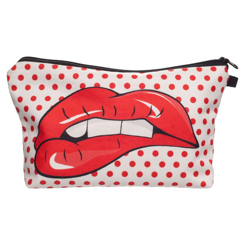 Red Lip 3D Printing Makeup Bags With Multicolor Pattern Cute Cosmetics Pouchs For Travel Ladies Pouch Women Cosmetic Bag & Cases
Red Lip 3D Printing Makeup Bags With Multicolor Pattern Cute Cosmetics Pouchs For Travel Ladies Pouch Women Cosmetic Bag & Cases