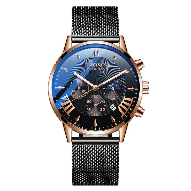 Wristwatches Men Watches BELUSHI Waterproof Quartz Business Man Watch Chronograph Sports Quartz-Watch Men's Casual Full Steel WristWatch
Wristwatches Men Watches BELUSHI Waterproof Quartz Business Man Watch Chronograph Sports Quartz-Watch Men's Casual Full Steel WristWatch