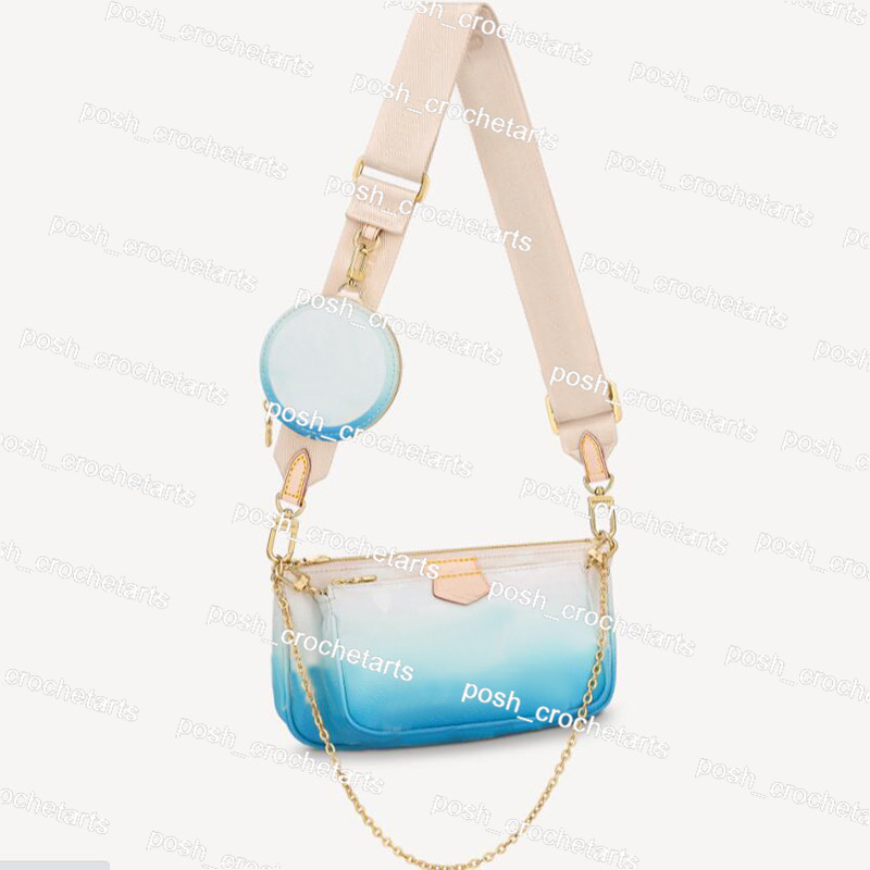 Pool Style Multi Pochetti Clutch Bags for Women's Handbag Purses Ombre Pochette Gradiant Purse, Blue
Pool Style Multi Pochetti Clutch Bags for Women's Handbag Purses Ombre Pochette Gradiant Purse, Blue