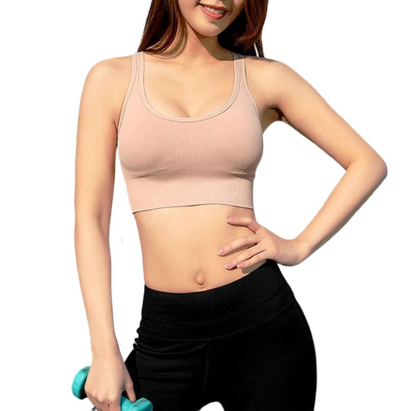 Women' Shapers Women Sports Bra Cross Back Workout Running Rackerback With Removable Cups Seamless Gym Wear
Women' Shapers Women Sports Bra Cross Back Workout Running Rackerback With Removable Cups Seamless Gym Wear