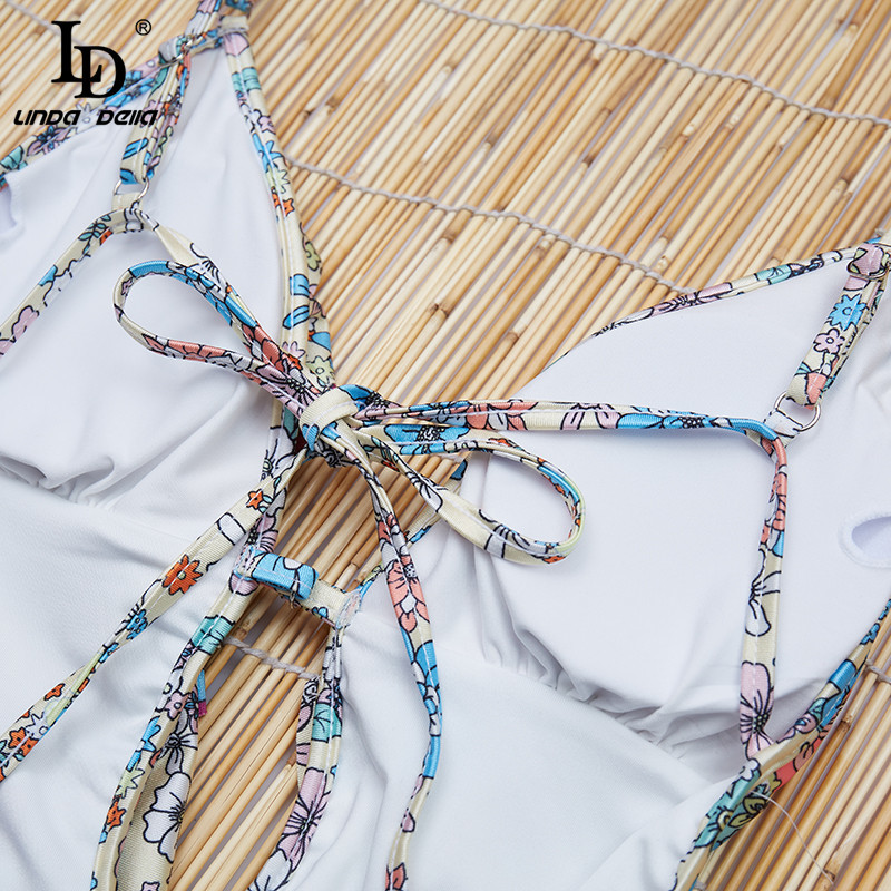 Summer Sexy Swimsuit Swimwear Women Bodysuit Beach Wear Backless Monokini Bikini 210522