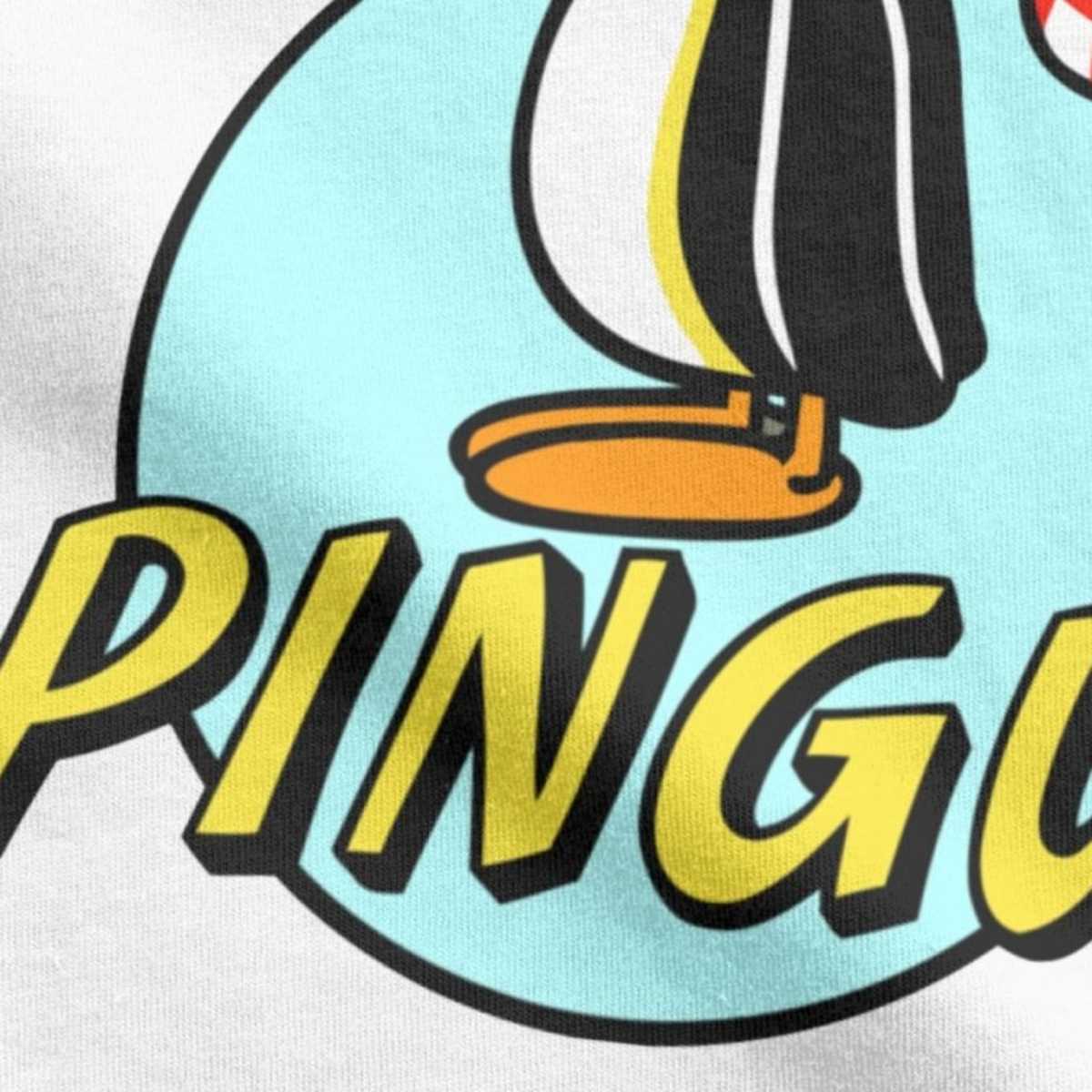 Men NUT Pingu T Shirts Series Cartoon Meme 90s Retro Premium Cotton Funny Fitness Fashion Tees T-Shirt 210629