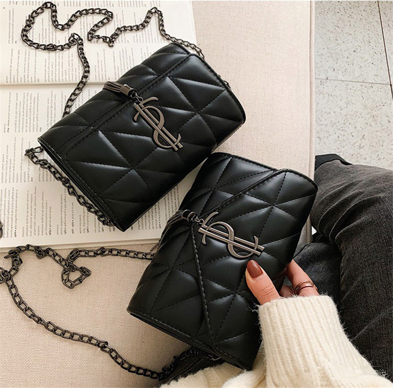 PB0023 Fashion Metal $ Tassel Black PU Leather Bags Chain Single Shoulder Messenger Bag Handbag for Women, As pic
PB0023 Fashion Metal $ Tassel Black PU Leather Bags Chain Single Shoulder Messenger Bag Handbag for Women, As pic