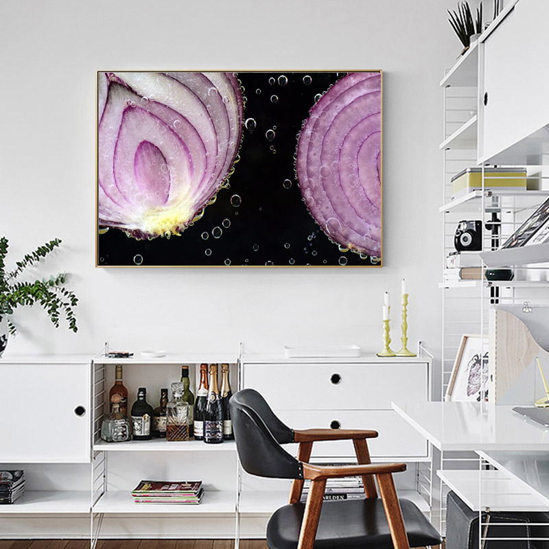 Large Size Fruit Poster Wall Art Canvas Painting HD Printing Vegetable Picture For Living Room Kitchen Restaurant Decoration