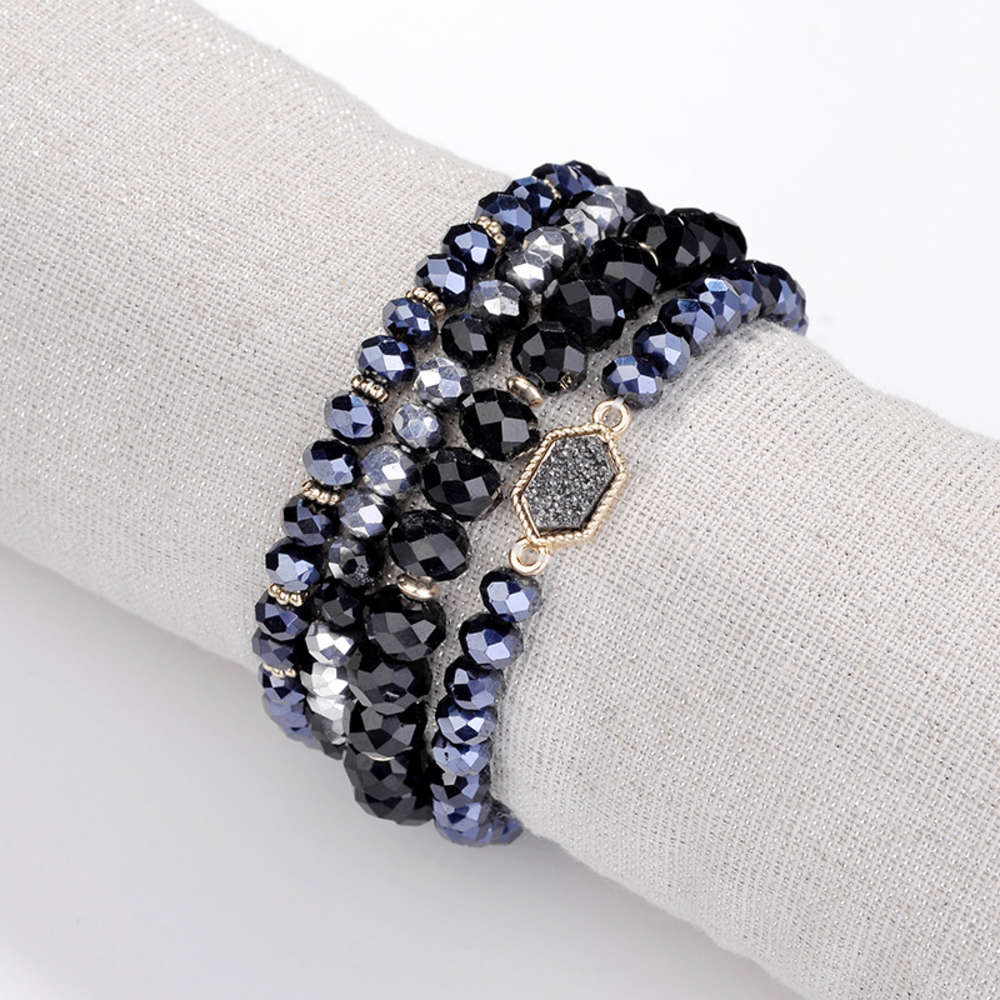 ,bracelet Qingdao original stone beads glass Crystal Beaded Bracelet Set, Golden;silver
,bracelet Qingdao original stone beads glass Crystal Beaded Bracelet Set, Golden;silver