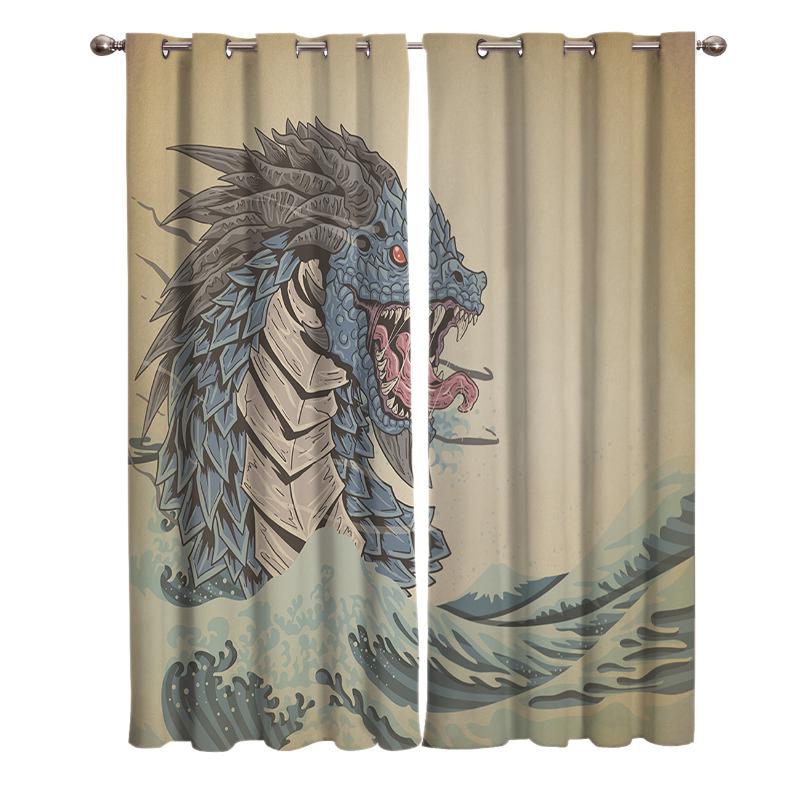 Exquisite Home Luxury Curtains Monster In The Sea Retro Living Room Dining Bedroom El Translucent Curtain & Drapes
Exquisite Home Luxury Curtains Monster In The Sea Retro Living Room Dining Bedroom El Translucent Curtain & Drapes