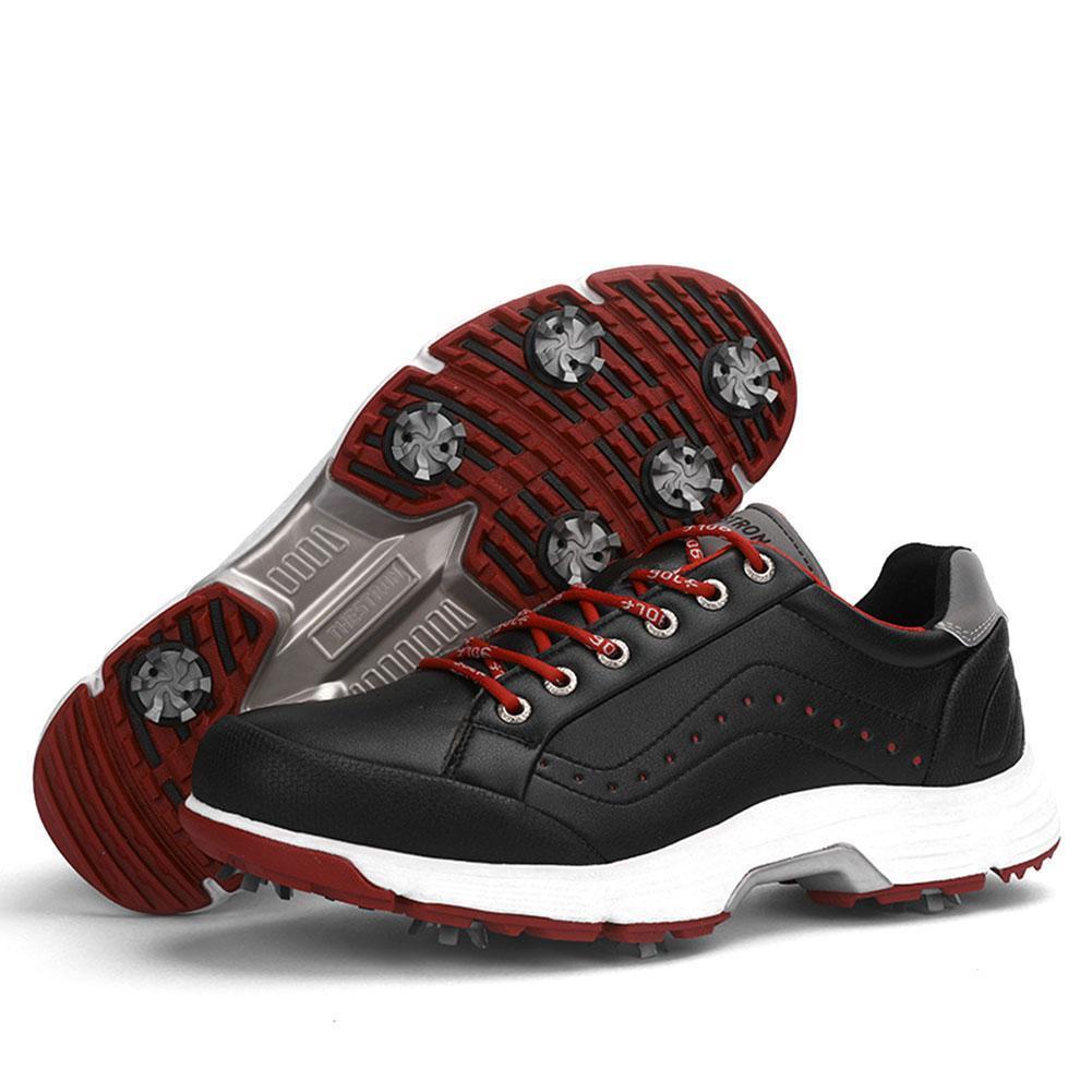 Golf shoes New Gentlemen Shoes Waterproof Sneakers Men Outdoor s Spikes Big Size -14 Jogging Hiking Male 0908, Black
Golf shoes New Gentlemen Shoes Waterproof Sneakers Men Outdoor s Spikes Big Size -14 Jogging Hiking Male 0908, Black