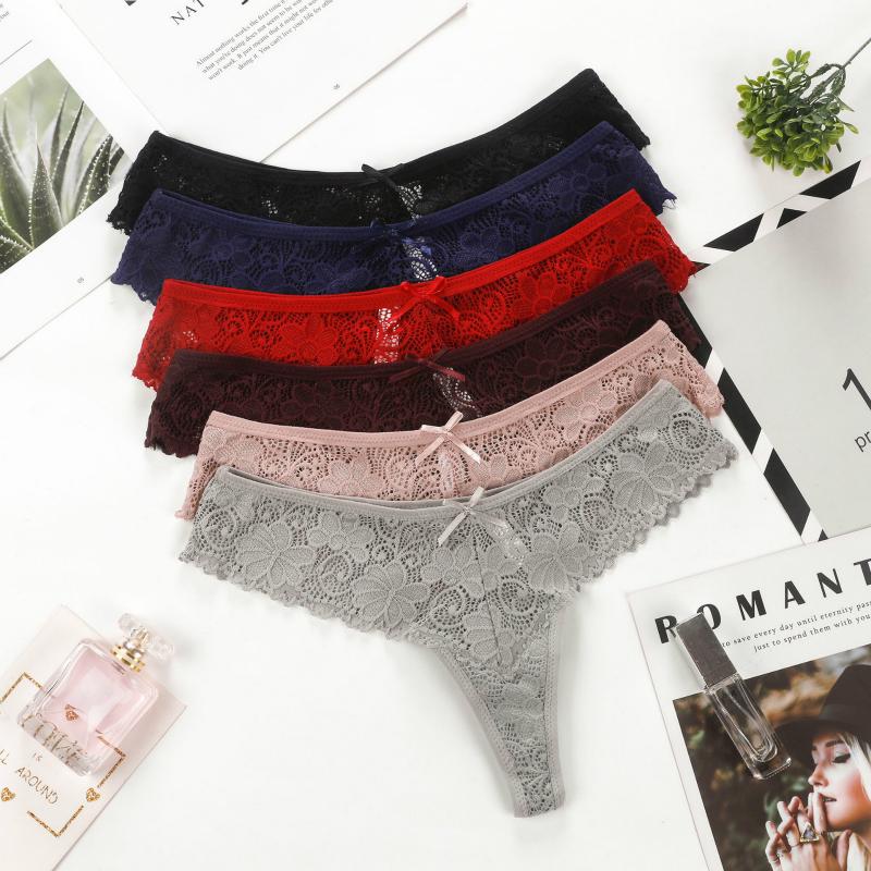 Women' Panties Women Lingerie Sexy Lace Embroidery Underwear Comfortable Femal G-string Thong Sheer Hollow Out Transparent Knickers, Black
Women' Panties Women Lingerie Sexy Lace Embroidery Underwear Comfortable Femal G-string Thong Sheer Hollow Out Transparent Knickers, Black