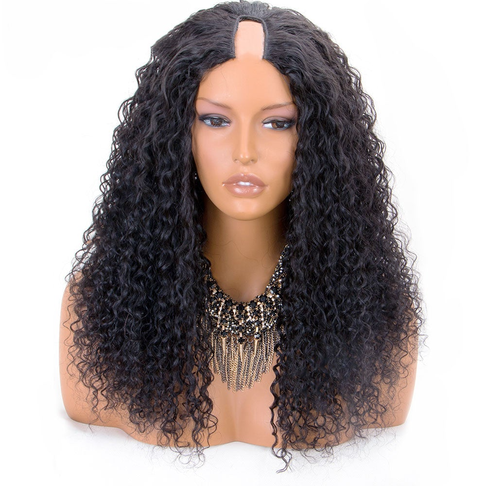 U Patrt Afro curly Wigs Virgin 100% Human Hair Kinky curly For Black Woman 150% Density Glueless U Shape Wig Remy Hair, Natural color
U Patrt Afro curly Wigs Virgin 100% Human Hair Kinky curly For Black Woman 150% Density Glueless U Shape Wig Remy Hair, Natural color