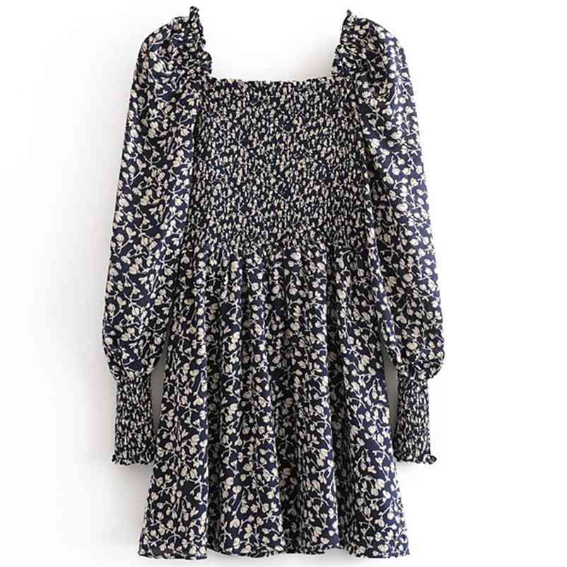 Spring Stretchable Mini Dress Square neck Long sleeve Female Casual Floral Print Streetwear Size L 210524, As the photo
Spring Stretchable Mini Dress Square neck Long sleeve Female Casual Floral Print Streetwear Size L 210524, As the photo