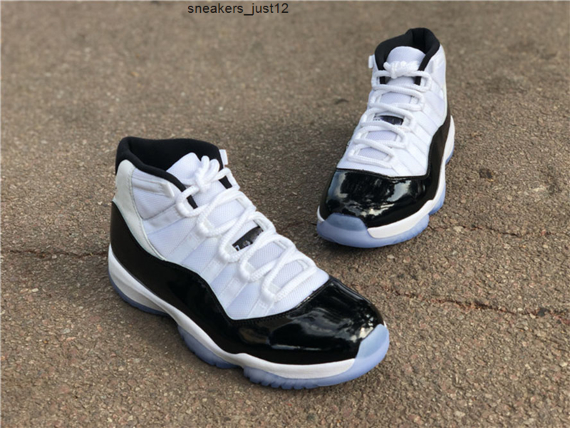 Genuine Jumpman 11 basketball black and white color matching men's sports shoes with shoe box full size shipment 40.5--48
Genuine Jumpman 11 basketball black and white color matching men's sports shoes with shoe box full size shipment 40.5--48