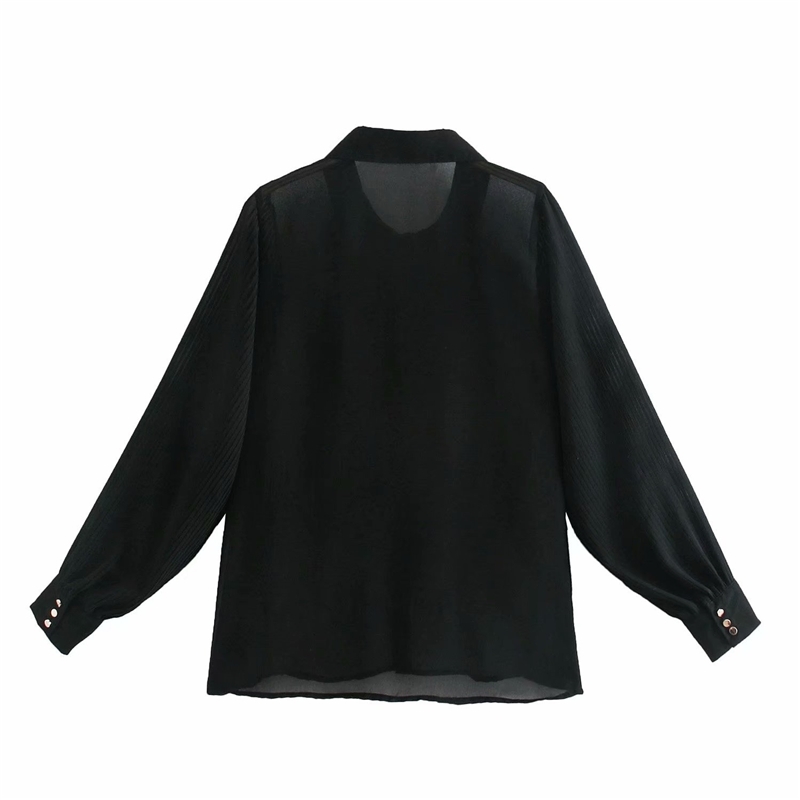 Elegant Women Chiffon Pleated Shirts Fashion Ladies Lantern Sleeve Tops Sweet Female Chic Bow Cascading Ruffles Blouse 210430