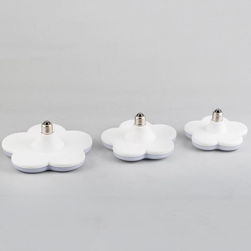 Creative Flower Led Light Bulb E27 15W 18W 24W 36W Lampada Super Bright Spotlight Lamp for Home Room Restaurant D2.0