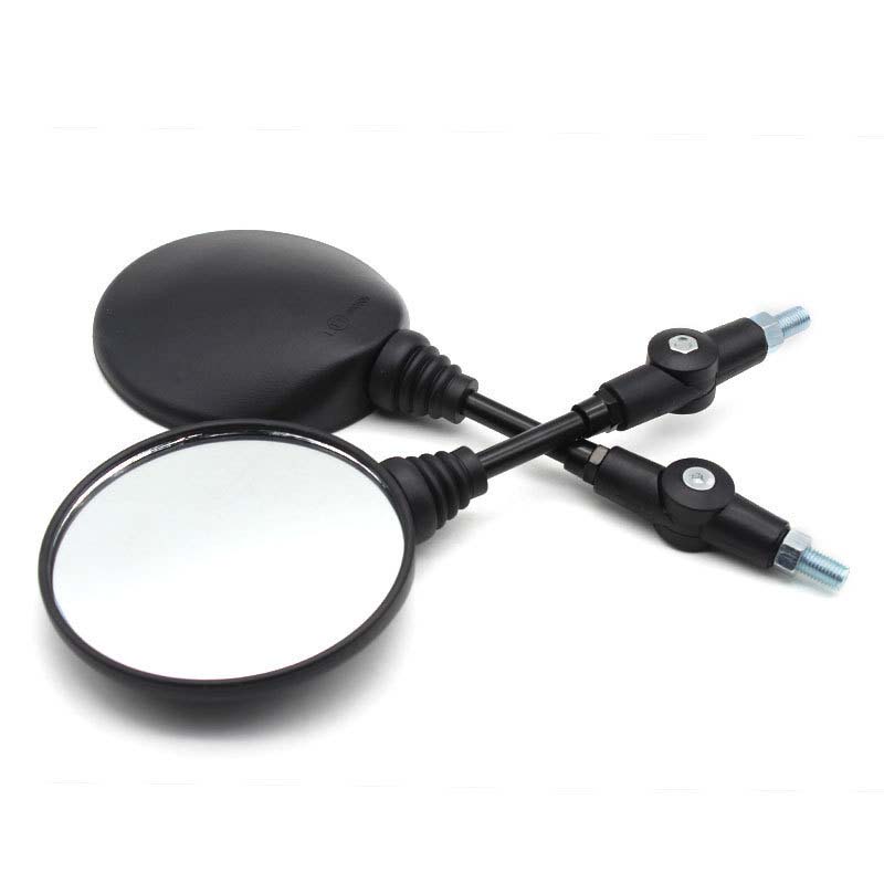 Motobike Foldable Round 10MM Scooter Rear Mirror Hand Tools Mirrors Motocross Bike Rearview Motorcycle Accessories Vehicle Tool