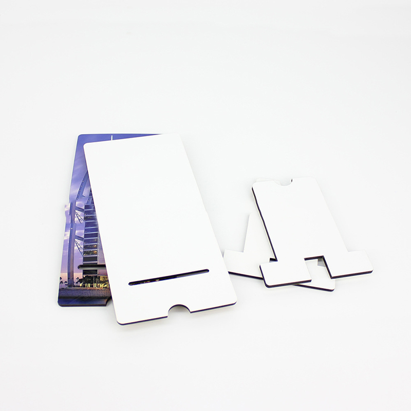 2021 Sublimation Phone Stand Holder Crafts Wooden DIY Pattern Photo Blank Home Ornaments RRD7032 Free shipping