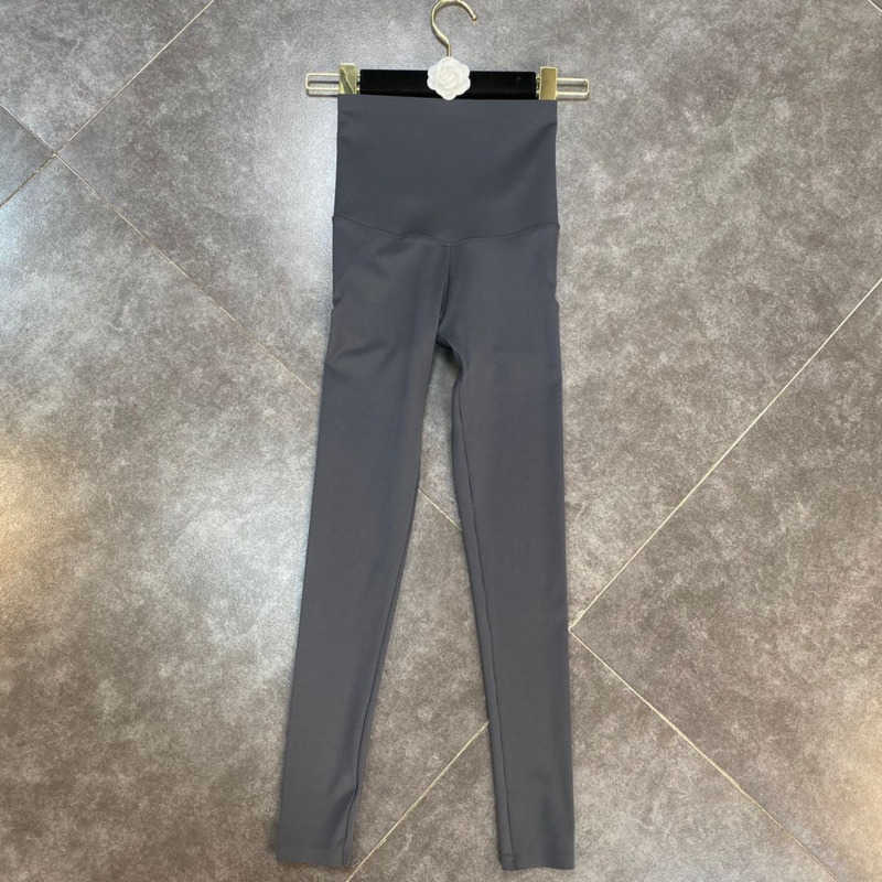 DEAT Women Elastic Shark Skin Bottomed Pencil Trousers Solid Color Abdomen Pants Fashion Spring Summer 11B773 210709