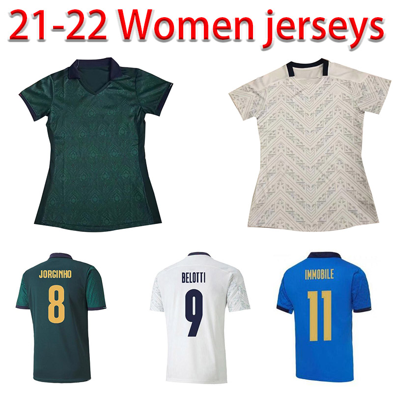 ITALY soccer Jersey 2021 2022 ITALIA BARELLA SENSI INSIGNE 20 21 22 European Euro Cup CHIELLINI BERNARDESCHI football shirts Women uniforms away, Ivory
ITALY soccer Jersey 2021 2022 ITALIA BARELLA SENSI INSIGNE 20 21 22 European Euro Cup CHIELLINI BERNARDESCHI football shirts Women uniforms away, Ivory