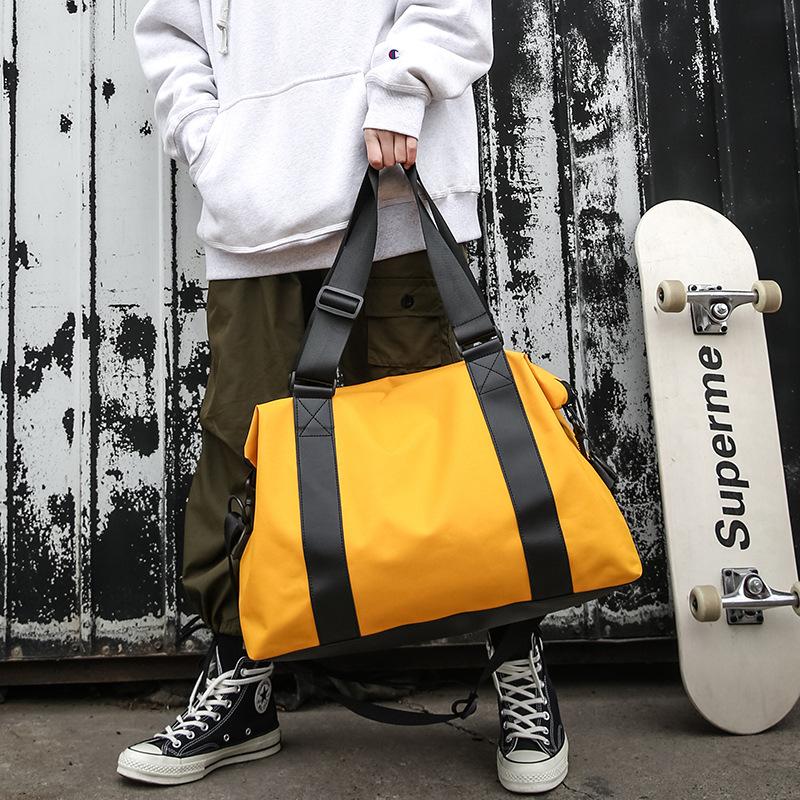 Oxford Cloth Excursion Handbag Light Sport Luggage Large Capacity Shoulder Bag Wear-resistant Boarding Korean For Man Woman Duffel Bags, Black
Oxford Cloth Excursion Handbag Light Sport Luggage Large Capacity Shoulder Bag Wear-resistant Boarding Korean For Man Woman Duffel Bags, Black