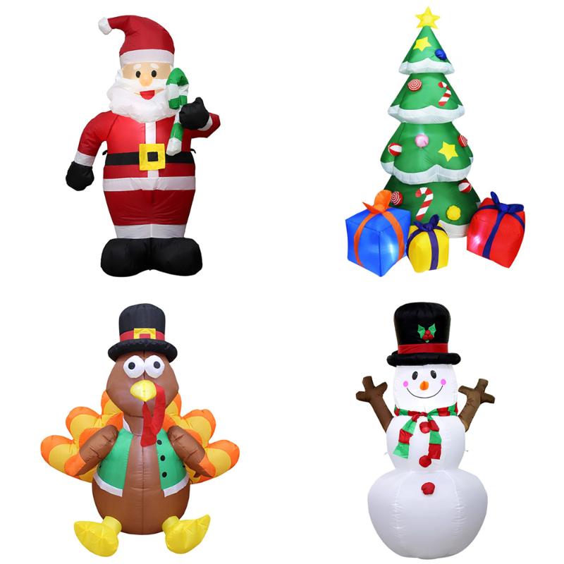 Christmas Decorations Snowman Santa Tree Turkey Model With LED Light Inflatable Dolls For Outdoor 2022 Year Decoration Navidad
Christmas Decorations Snowman Santa Tree Turkey Model With LED Light Inflatable Dolls For Outdoor 2022 Year Decoration Navidad