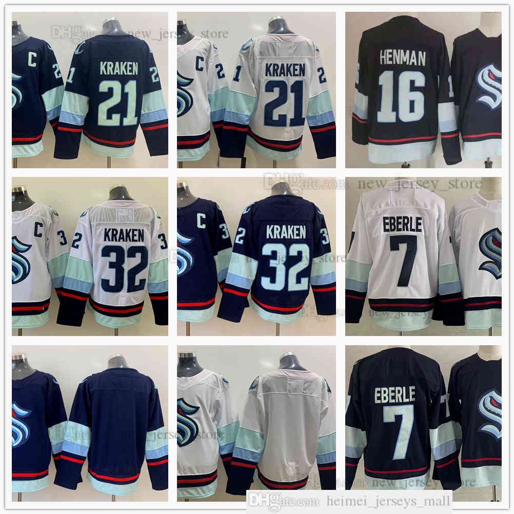 2021 Season Ice Hockey 32 Team 21 Kraken Jerseys 7 Eberle 16 Luke Henman Navy Blue White Black Authentic Golden Jersey Stitched, Other jerseys. tell me on order
2021 Season Ice Hockey 32 Team 21 Kraken Jerseys 7 Eberle 16 Luke Henman Navy Blue White Black Authentic Golden Jersey Stitched, Other jerseys. tell me on order