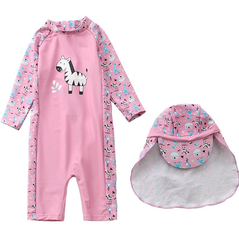 Baby Toddler Girls One Piece Zip Sunsuit With Hat Cute Zebra Sun Protection Sports Swimsuit Infant Swimwear For Diving Surfing One-Piece Sui
Baby Toddler Girls One Piece Zip Sunsuit With Hat Cute Zebra Sun Protection Sports Swimsuit Infant Swimwear For Diving Surfing One-Piece Sui