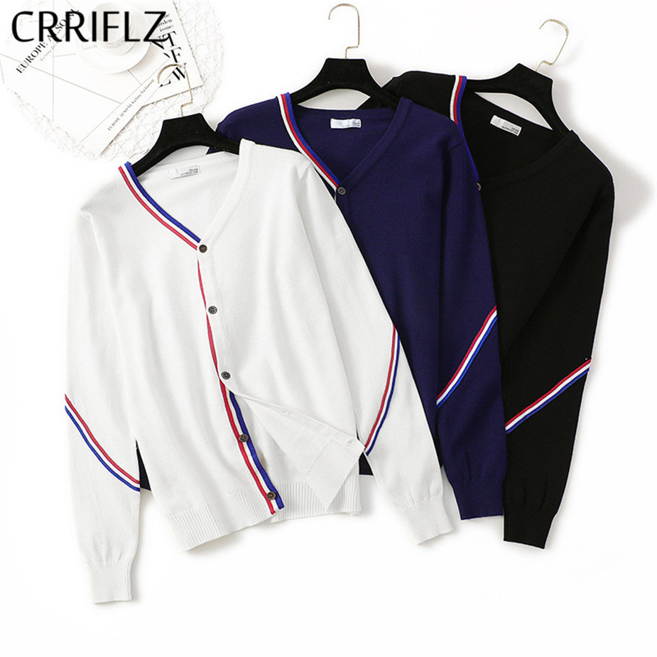 autumn winter knitted cardigan women' style striped three-color woven wide loose knit sweater tops jackets 210520, Black
autumn winter knitted cardigan women' style striped three-color woven wide loose knit sweater tops jackets 210520, Black