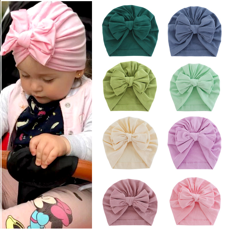 18 Colors Baby Hats Cute Bow-knots Turbans Solid-color Hat kids Hair Accessories Cotton Headbands w-01174
18 Colors Baby Hats Cute Bow-knots Turbans Solid-color Hat kids Hair Accessories Cotton Headbands w-01174