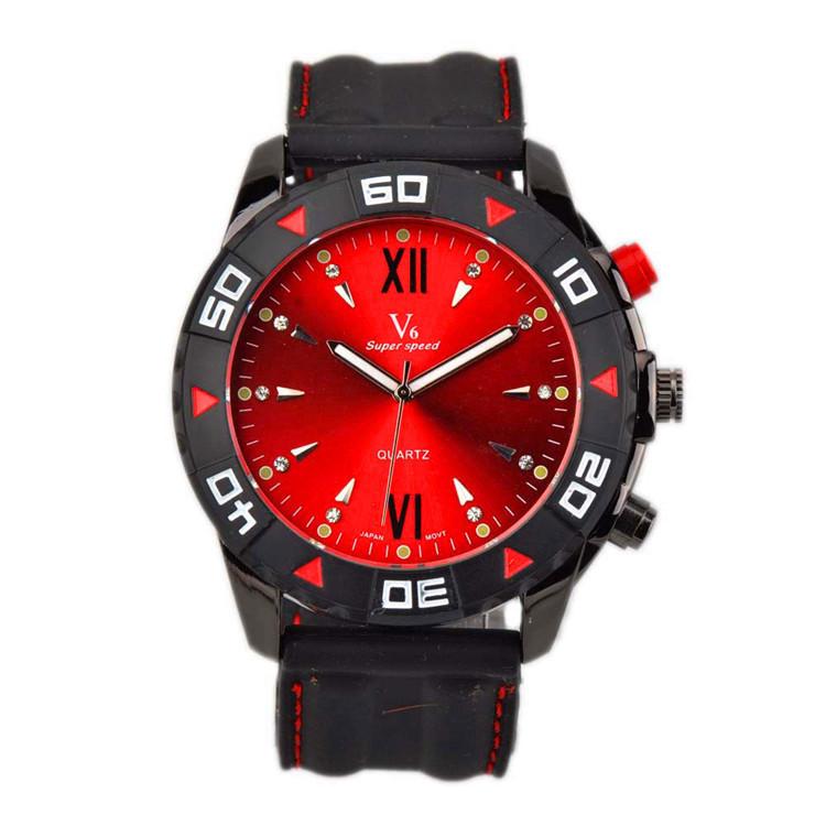 Wristwatches Super Speed V6 Luxury Men's Watches Shockproof Silicone Waterproof Watch Men Clock Military A Bracelet Hours Reloj Hombre, Red
Wristwatches Super Speed V6 Luxury Men's Watches Shockproof Silicone Waterproof Watch Men Clock Military A Bracelet Hours Reloj Hombre, Red