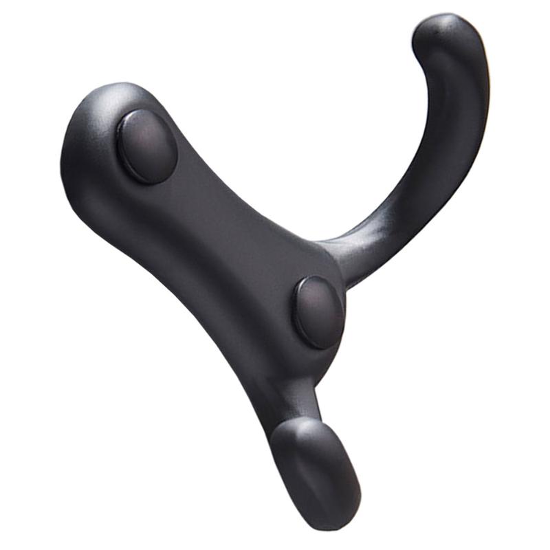 Hooks & Rails 1Pc Double-hook Hanger Household Coat Decorative Storage Hook (Black)
Hooks & Rails 1Pc Double-hook Hanger Household Coat Decorative Storage Hook (Black)