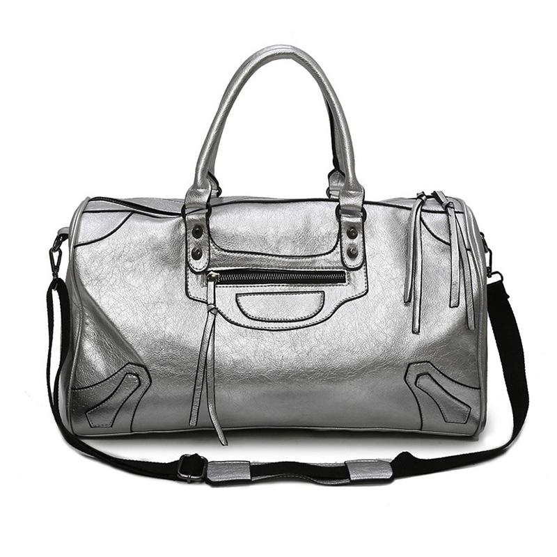 Duffel Bags Pu Leather Women Travel Bag Large Capacity Luggage High Quality Men Weekend Fitness Portable Sports Gym B281, Black
Duffel Bags Pu Leather Women Travel Bag Large Capacity Luggage High Quality Men Weekend Fitness Portable Sports Gym B281, Black