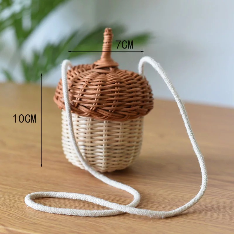 INS Fashions Kids Girls Purse Crochet Bags Knit Children Handwoven Round Bucket Tropical Beach Style Woven Shoulder Rattan Bag, White
INS Fashions Kids Girls Purse Crochet Bags Knit Children Handwoven Round Bucket Tropical Beach Style Woven Shoulder Rattan Bag, White