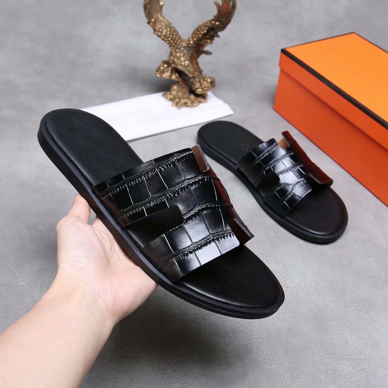 2021 fashion H slippers progettista lusso men genuine sneakers leather sandals indoor outdoor slide crocodile panel 38 colour shoes, Black
2021 fashion H slippers progettista lusso men genuine sneakers leather sandals indoor outdoor slide crocodile panel 38 colour shoes, Black