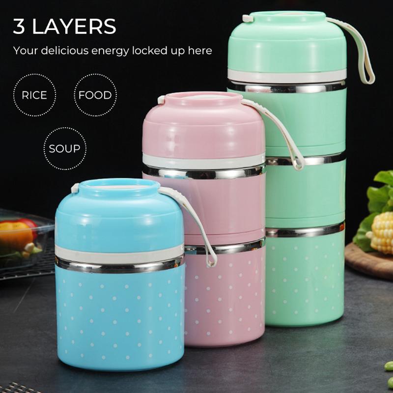 Dinnerware Sets Stainless Steel 3 Layer Portable Japanese-style Lunch Box Divided Adult Cute Student Split 2 Double Plastic
Dinnerware Sets Stainless Steel 3 Layer Portable Japanese-style Lunch Box Divided Adult Cute Student Split 2 Double Plastic