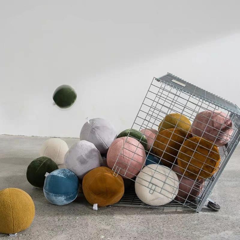 Cushion/Decorative Pillow Nordic Ball Shape Plush Stuffed Soft PP Cotton Round Cushion Decorative Kid Toy For Sofa Home Office 85WC
Cushion/Decorative Pillow Nordic Ball Shape Plush Stuffed Soft PP Cotton Round Cushion Decorative Kid Toy For Sofa Home Office 85WC