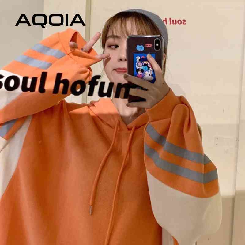 Autumn Vintage Patchwork Loose Women's Hoodies Sweatshirt Oversize Long Women Sweatshirts INS Plus Size Fashion Pullovers 210521, Blue
Autumn Vintage Patchwork Loose Women's Hoodies Sweatshirt Oversize Long Women Sweatshirts INS Plus Size Fashion Pullovers 210521, Blue
