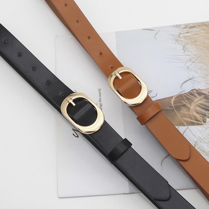 Belts PU Leather Belt Fashion All-Match Pin Buckle Thin For Women Oval Alloy Jeans Designer Waistband, White
Belts PU Leather Belt Fashion All-Match Pin Buckle Thin For Women Oval Alloy Jeans Designer Waistband, White