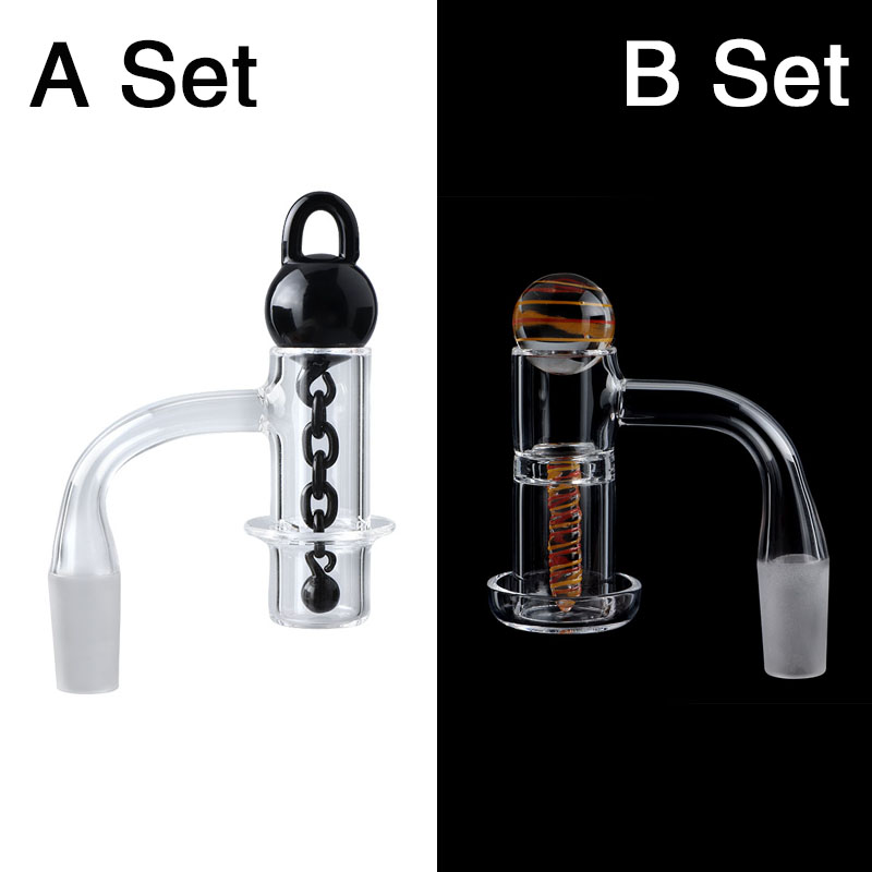 Smoking Halo Regular Quartz Blender Banger Terp Slurper Bangers Beveled Edge Nails with Glass Terp Chains Screw Set for Water Bong Dab Rigs
Smoking Halo Regular Quartz Blender Banger Terp Slurper Bangers Beveled Edge Nails with Glass Terp Chains Screw Set for Water Bong Dab Rigs