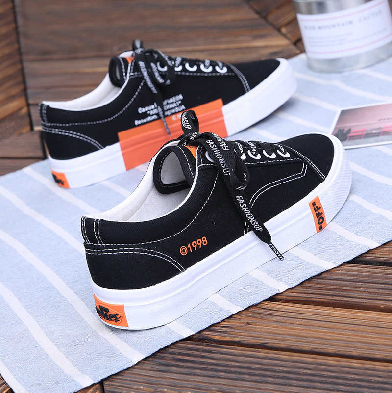 Ladies Flats Casual Breathable Walking Travel Tennis New Canvas Shoes Women Vulcanize Shoes Student Solid Color Sneakers Y0907